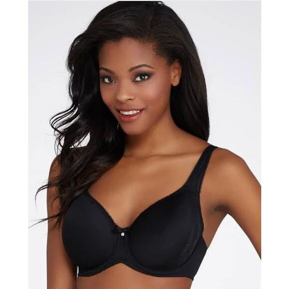 Wacoal Retro Chic Lightly Padded Lace Accents Full Coverage Bra Bundle(2), 32DD - Picture 2 of 14